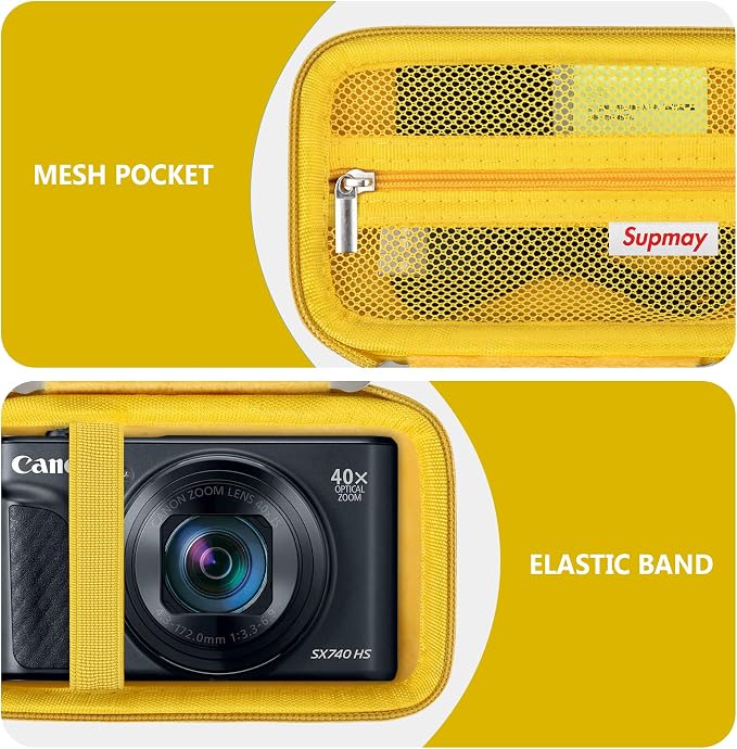 Hard Carrying Case for Canon PowerShot SX740 HS/ SX730 HS/ SX720 HS/ SX620 HS/