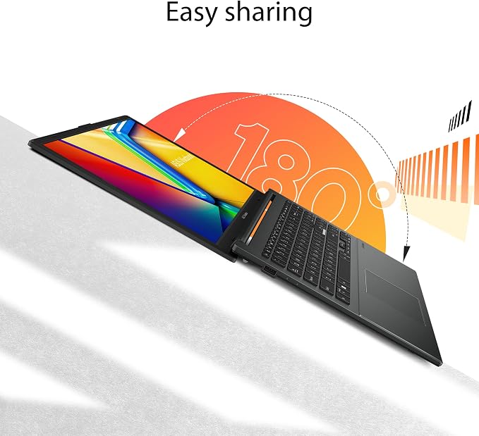 ASUS Vivobook Go 15 15.6” FHD 60Hz Laptop with Intel Processor N150, Intel UHD Graphics, 8GB RAM, 128GB SSD, Mixed Black