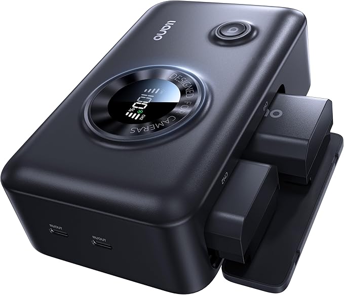 2 Pack NP-FZ100 Batteries and 2-in-1 Dual Fast Camera Charger