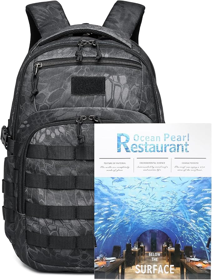 Wotony Military tactical backpack, backpack