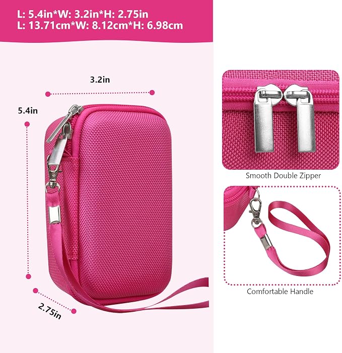 Hard Travel Case for Sony ZV-1F / ZV-1 / ZV-1 II Digital Camera, Vlogger Camera
