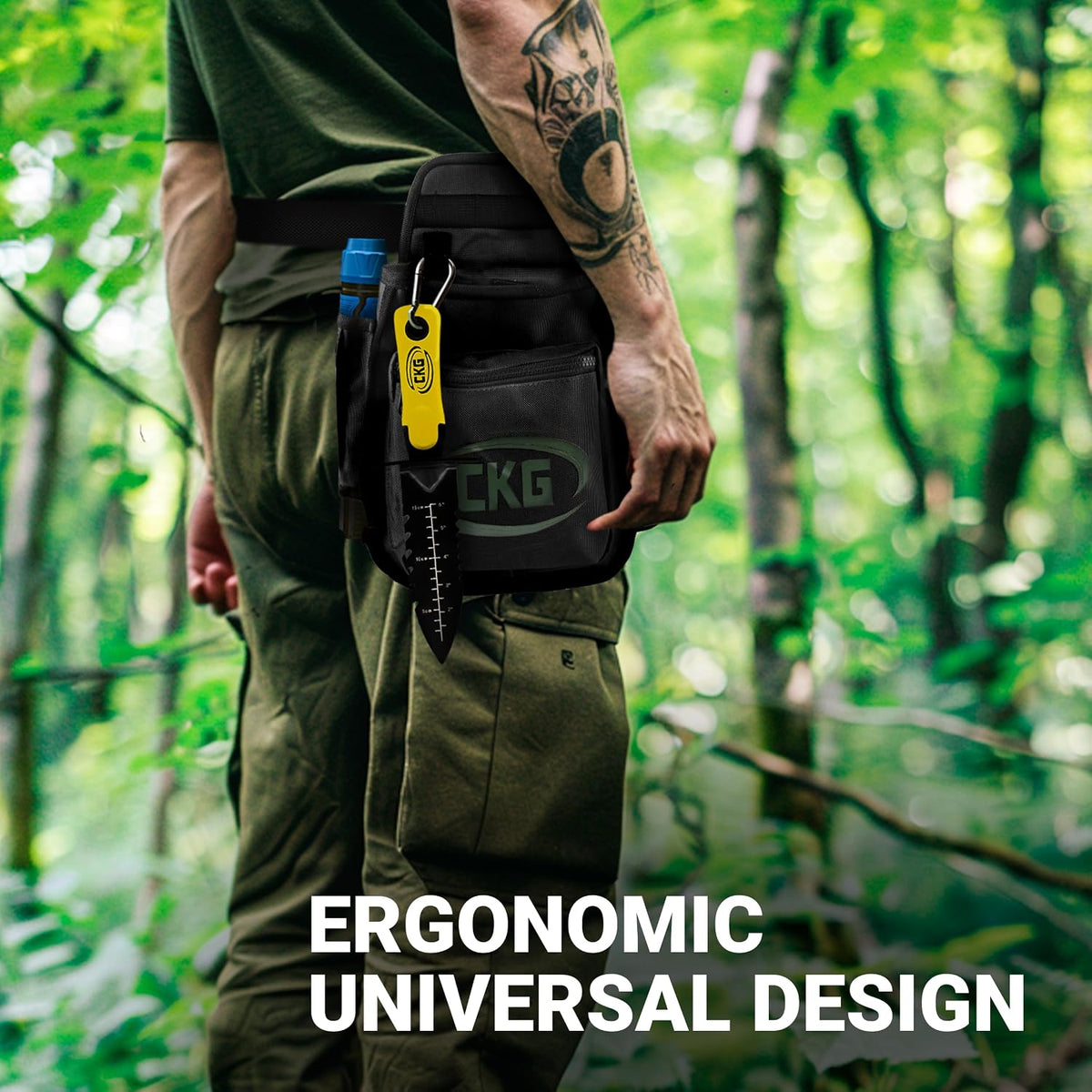 CKG Metal Detecting Finds Bag Waist Digger Pouch Tools