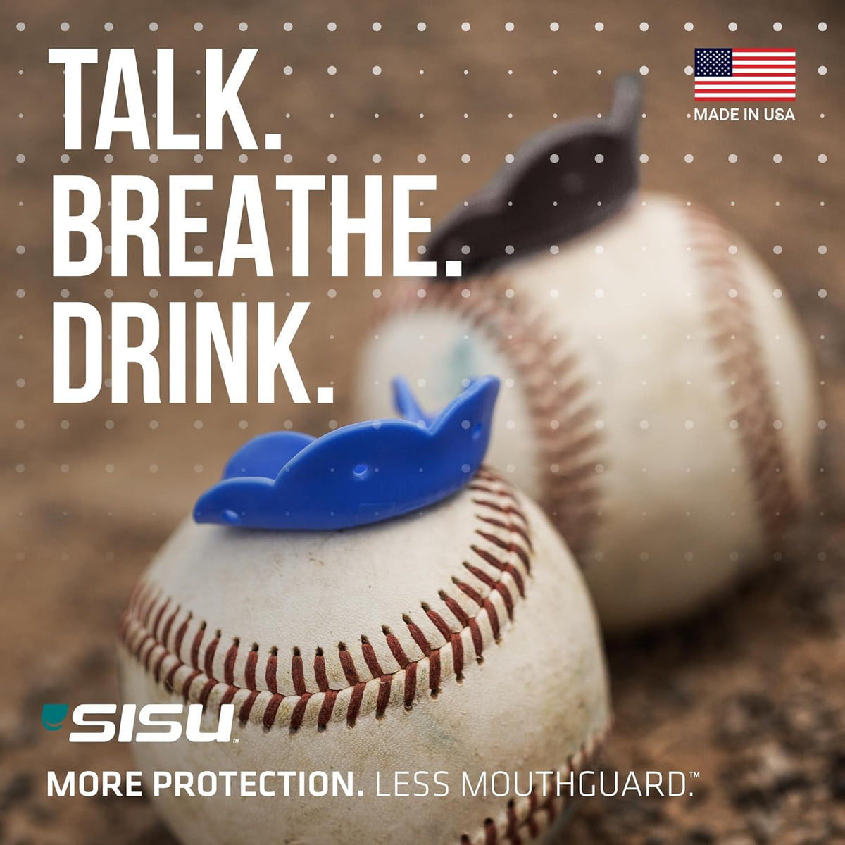 SISU Go Mouthguard - Low-Profile Royal Blue Tooth Protection for Sports | Remoldable & Breathable