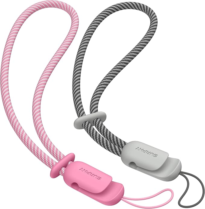 SURPHY 2 Pack Phone Lanyard for Cellphone Case, Phone Wrist Strap for Case