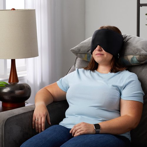MUELLER Sports Medicine EZ Relief Migraine Cap, Ice Pack for Injuries and Pain Relief, Hot & Cold Therapy, Black