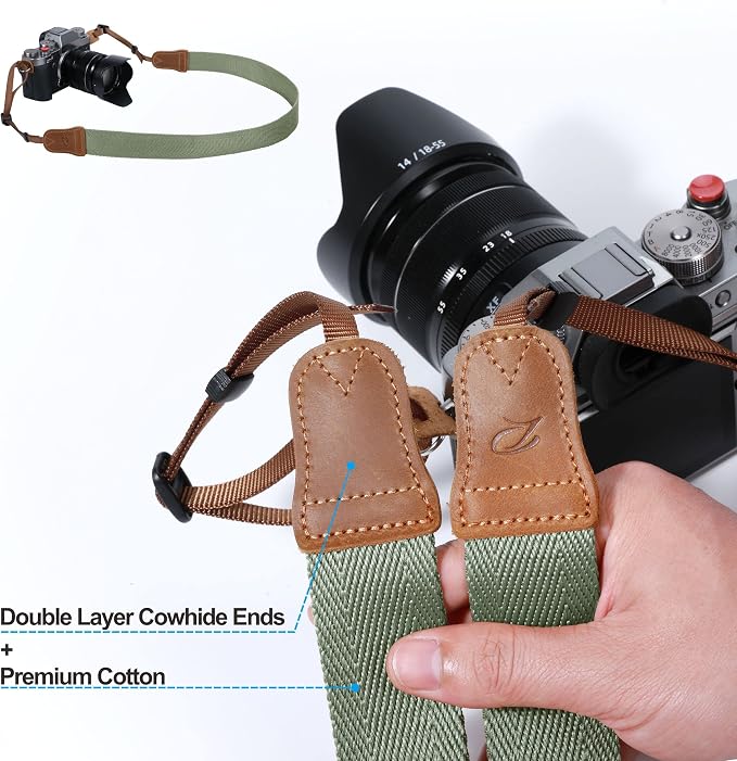 Padwa Lifestyle Light Green Camera Strap