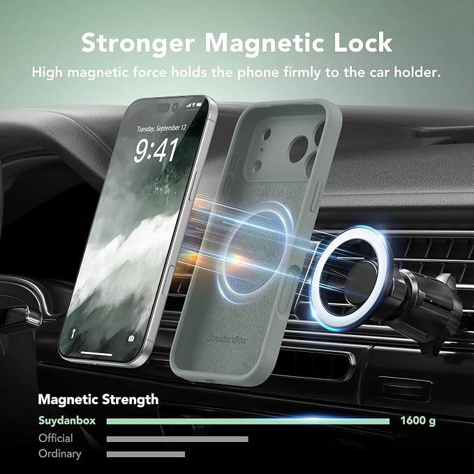 Magnetic for iPhone 17 Pro Case, Compatible