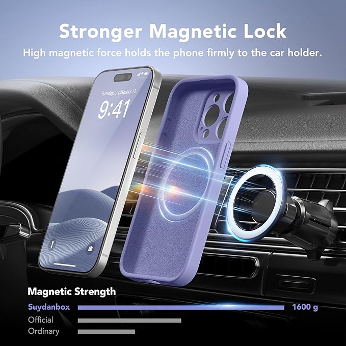 Magnetic for iPhone 14 Pro Case, Compatible