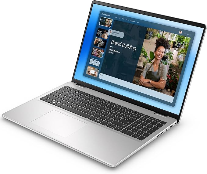 Dell 16 Laptop DC16251-16.0-inch 16:10 FHD+ Touchscreen Display, Intel 10-Core 7 150U(up to 5.4 GHz), 32 GB DDR5, 2 TB SSD, Fingerprint Reader, Wi-Fi 6E, Backlit Keyboard, Windows 11 Pro
