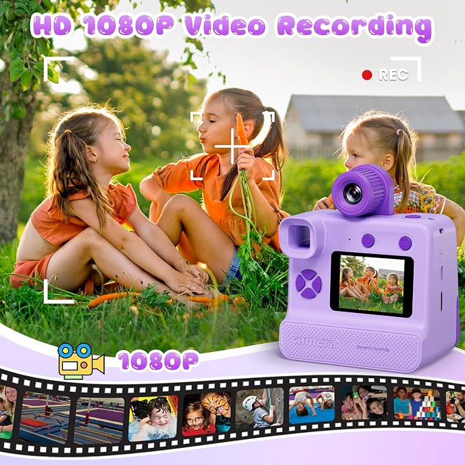 Kids Camera Instant Print, Christams Birthday Gifts