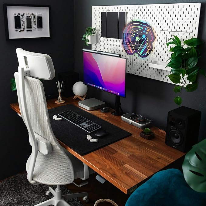 Gaming Neon Sign Smart Mirror LED Light with APP Control and Music Sync Color-Changing Gamer Wall Sign for Game Room Bedroom Man Cave Cool Game Gifts for Teens and Players