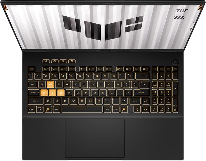ASUS TUF Gaming F16 (2025) Gaming Laptop, 16” FHD+ 165Hz 16:10 Display, Intel® Core™ i5 Processor 13450HX, NVIDIA® GeForce RTX™ 5050, 16GB DDR5, 512GB PCIe Gen4 SSD, Wi-Fi 6E, Win 11 Home