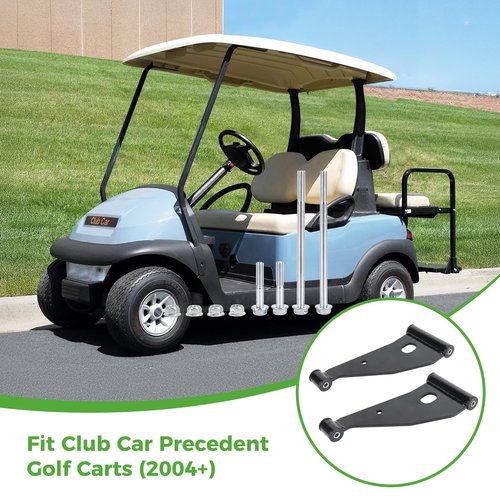 10L0L Golf Cart Control Arm Delta A-Plate for Club Car Precedent 2007-up & Tempo 2018-up Golf Carts, OEM 102287301 103388501 (Control A-Arm Kit)