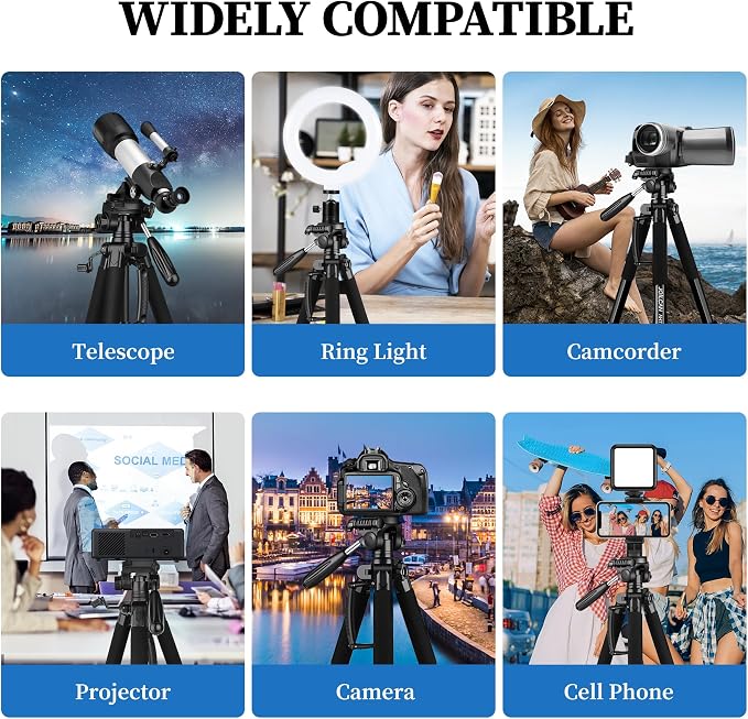 JOILCAN Tripod Camera Tripods, Heavy Duty Cameras Tripod Stand, Professional
