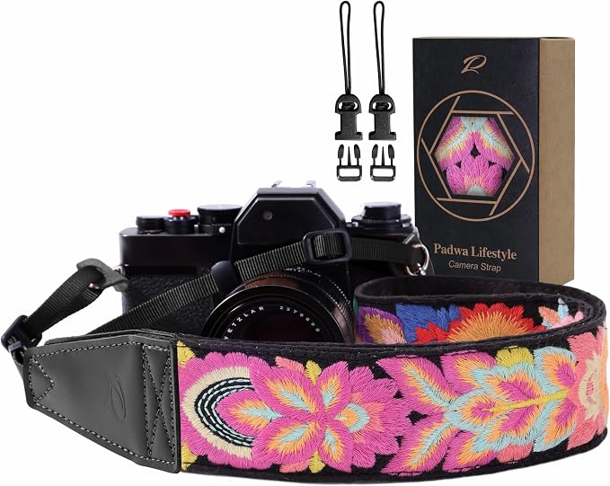 Padwa Lifestyle Colorful Knit Camera Strap