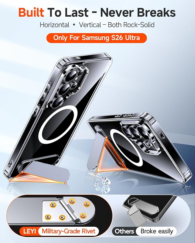 LeYi for S26-Ultra Case Clear