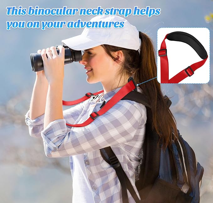 Padded iPad Binocular Camera Shoulder Strap, Nylon Neck Lanyard Strap