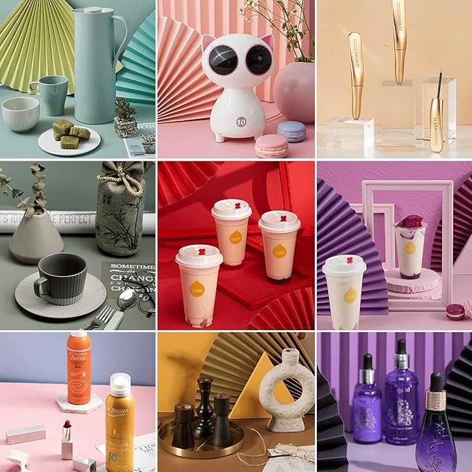 24 Colors Small Product Backdrops Photography Background Paper