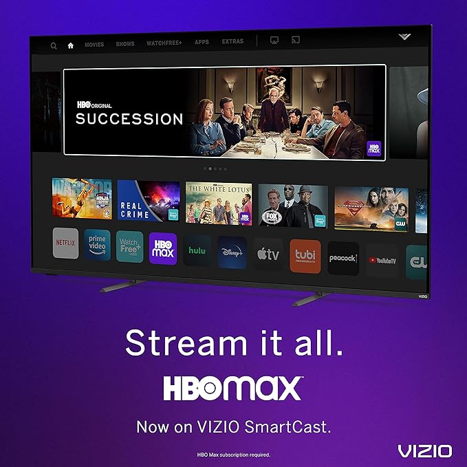 VIZIO 24-inch 1080p Smart TV with Apple AirPlay and Chromecast Built-in, Screen Mirroring for Second Screens, & 150+ Free Streaming Channels, D24f-J09, 2021 Model (Renewed)