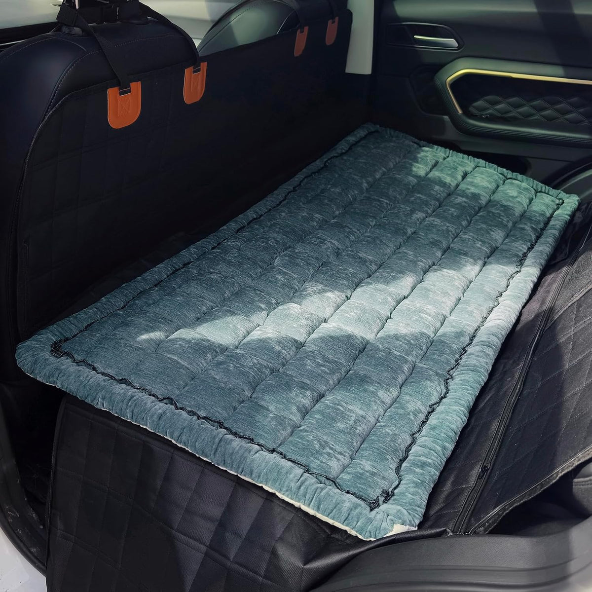 Dog Bed for Car Back Seat, Non-Slip Backseat Pet Mat for Trucks & SUVs