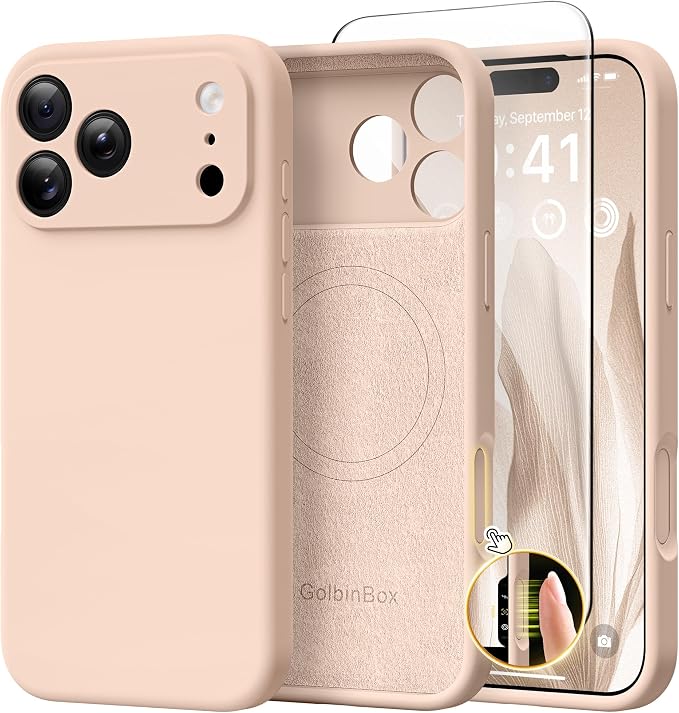 GolbinBox Magnetic for iPhone 17 Pro Case, Compatible
