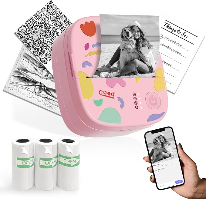 Mini Sticker Printer AHM2, Mini Thermal Printer