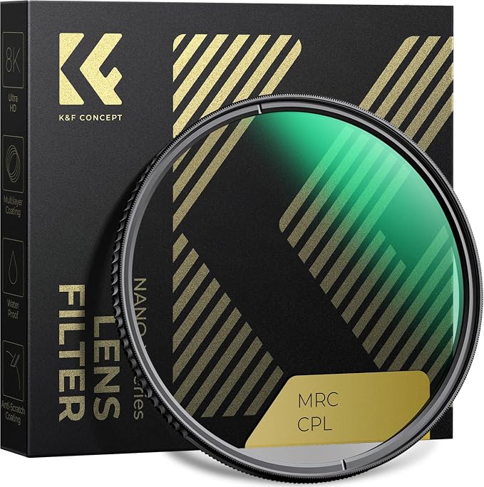 40.5mm Circular Polarizers Filter, K&F CONCEPT 40.5MM Circular Polarizer Filter