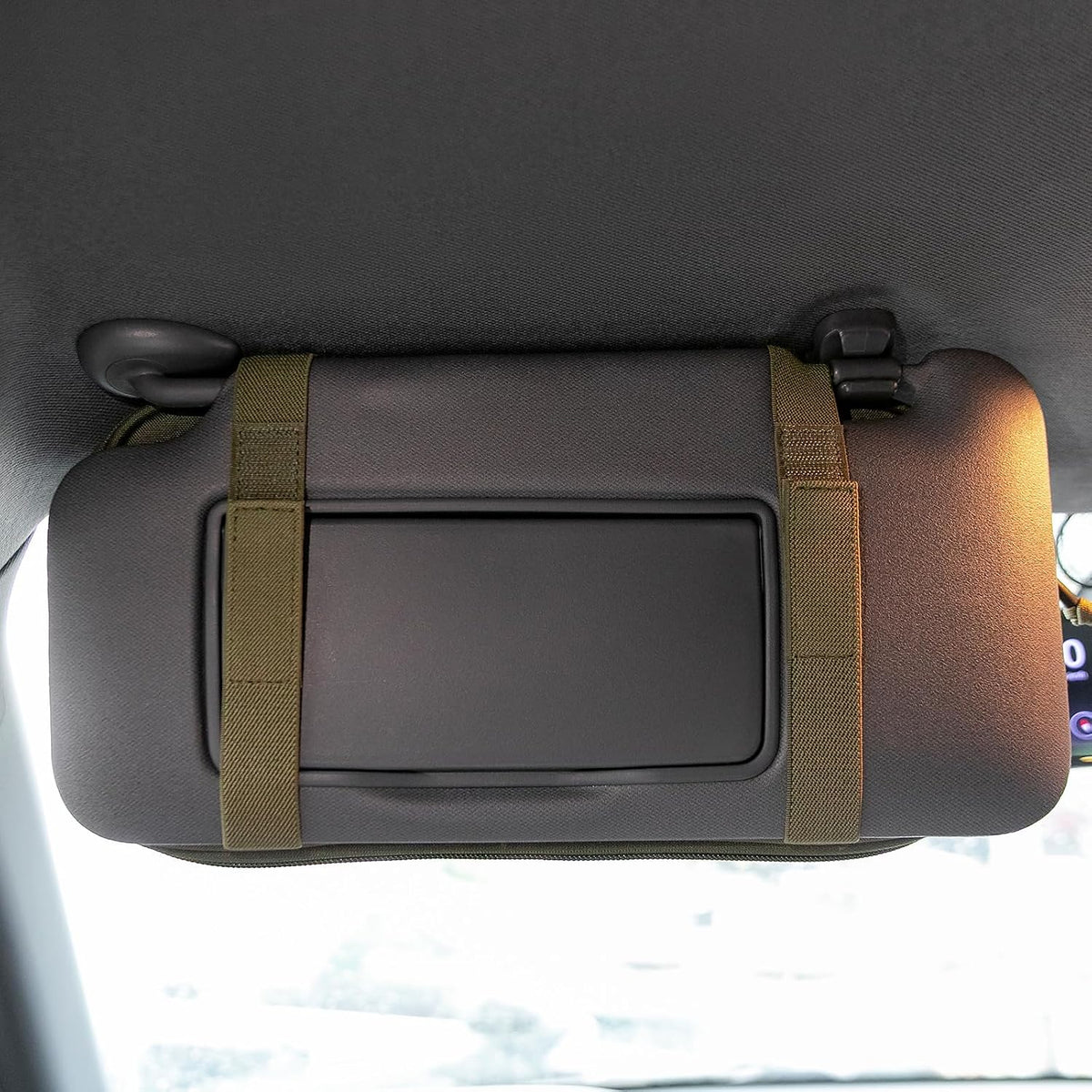 EXCELLENT ELITE SPANKER Car Sun Visor Organizer Visor Storage Pouch