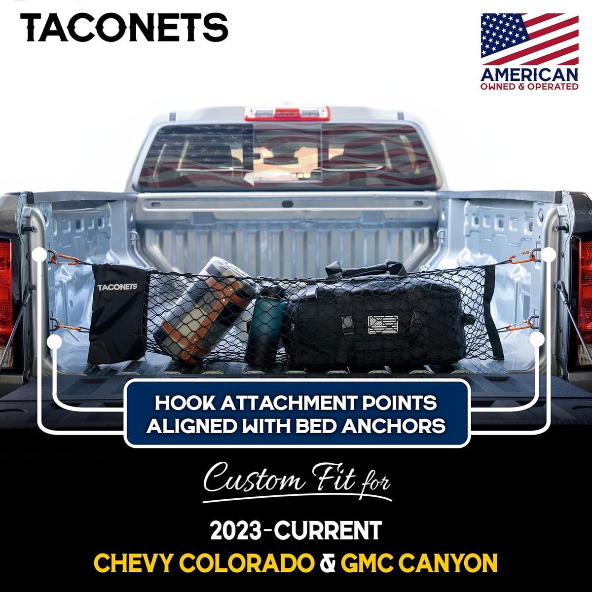 Envelope Cargo Net for Colorado/Canyon - Fits 2023-Current