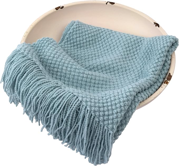 Zeroest Baby Photography Props Basket Braid Wool Wrap Newborn Photo Shoot