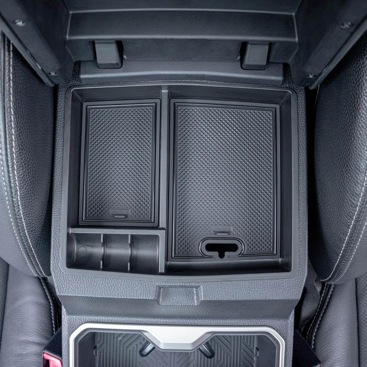 JKCOVER 2PCS Armrest Organizer Box Compatible with 2024-2026 Toyota Tacoma
