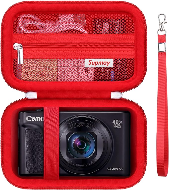 Hard Carrying Case for Canon PowerShot SX740 HS/ SX730 HS/ SX720 HS/ SX620 HS/