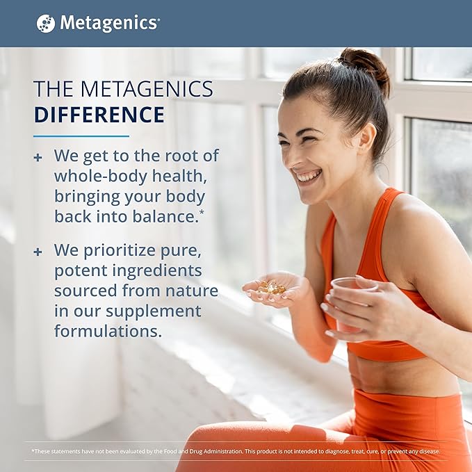 Metagenics MyoCalm - Muscle Support* - Calcium & Magnesium Supplement - with Passionflower Herb & Valerian Root - Mineral Supplements - Non-GMO, Gluten-Free & Vegetarian - 60 Tablets