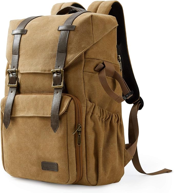 BAGSMART Camera Backpack, DSLR Camera Bag, Waterproof Camera Bag Backpack