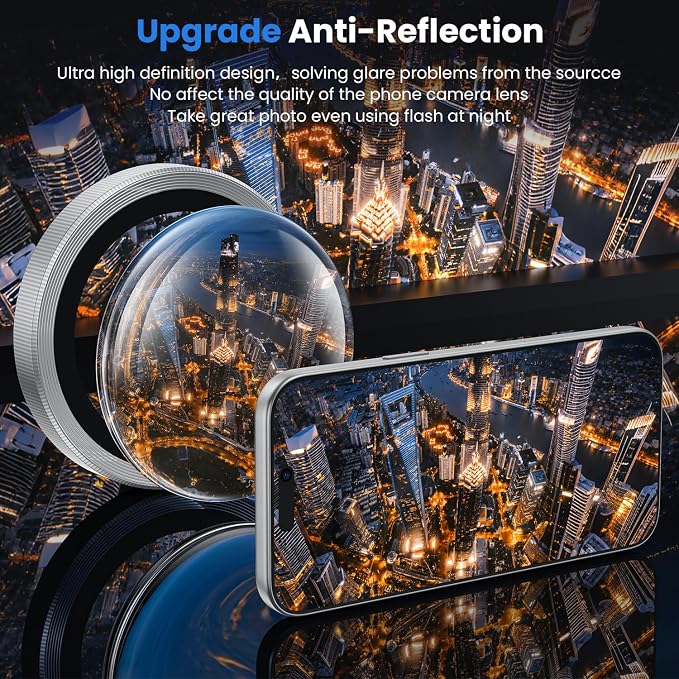 WSKEN for iPhone 17 Pro/iPhone 17 Pro Max Camera Lens Protector