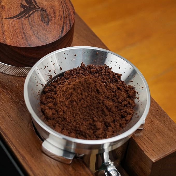 54mm Espresso Dosing Funnel and Puck Screen Set Magnetic Coffee Dosing Ring And Filter for Portafilters Compatible with 54 mm Breville Portafilter Basket Premium Espresso Machine Accessories