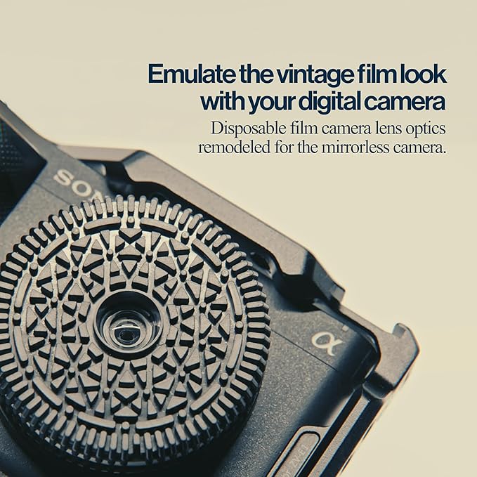 Original Retropia Repurposed Disposable Camera Mirrorless Lens | Unlimited