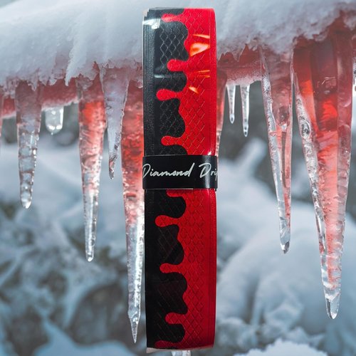 Baseball Bat Grip Tape - Non-Slip, Shock-Absorbing 1.1mm Wrap - Ice Cream Drip Design