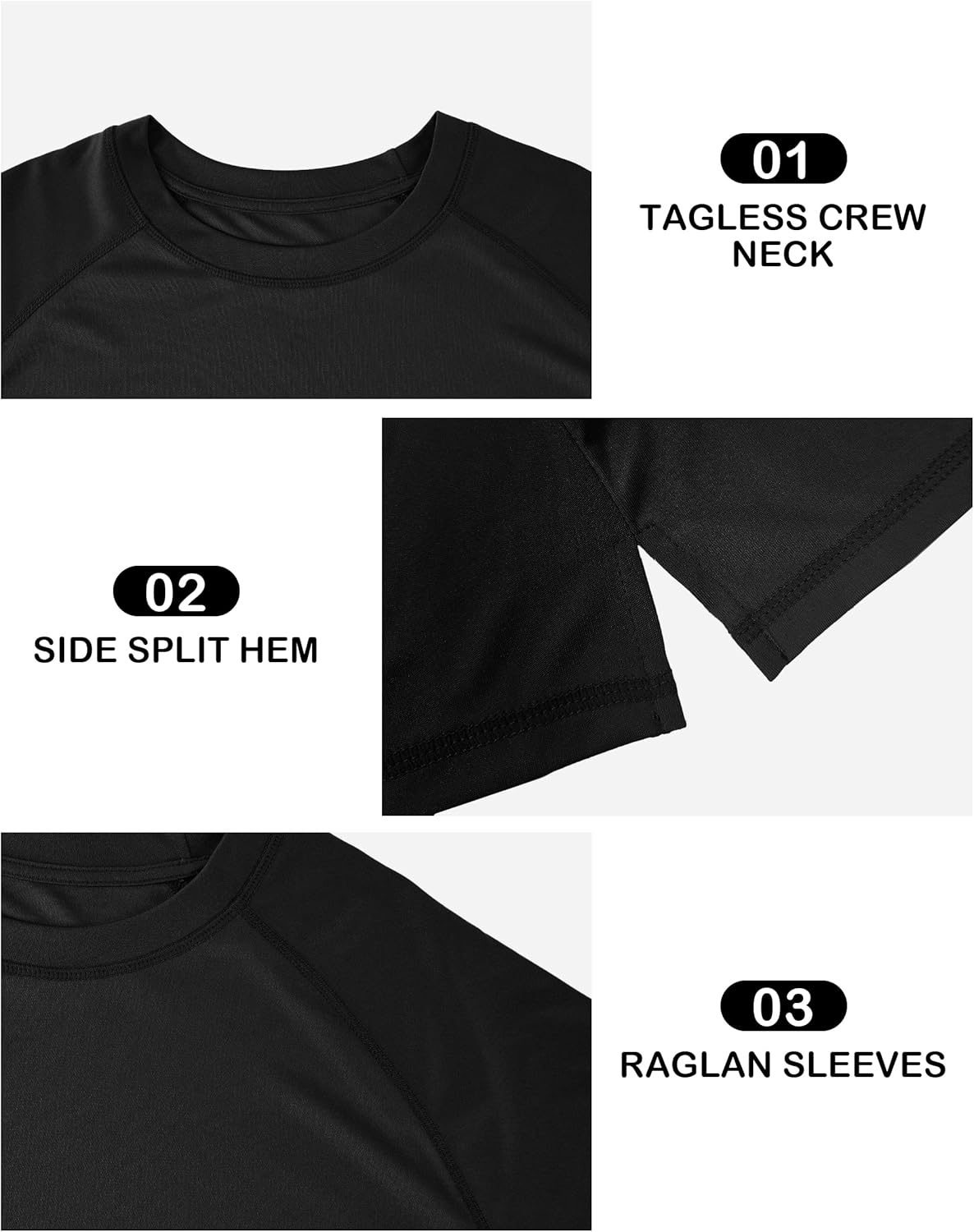 Roadbox Men's UPF 50+ UV Sun Protection Long Sleeve Cooling Rash Guard | Quick Dry Fishing Shirt