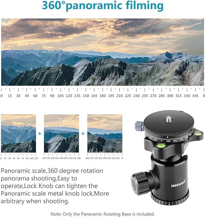 Neewer Camera Panoramic Panning Base