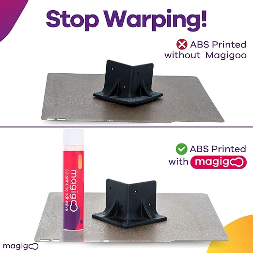 Magigoo, MO2018 3D Printer Adhesive Glue – Reduces Warping