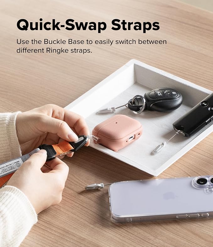 Ringke Cam Buckle Hand Strap Secure Anti-Theft, Anti-Drop Phone Strap