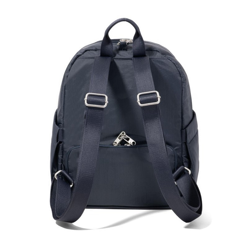 Securtex Anti-Theft Getaway Backpack - 9.4"x13"x5" Travel Safe Bag w/Locking Zippers, Slash-Resistant, RFID
