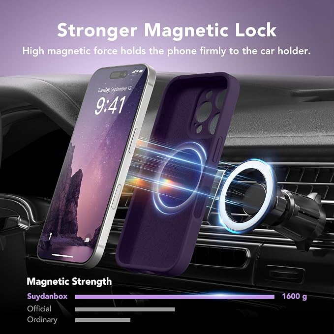 Magnetic for iPhone 16 Pro Case, Compatible