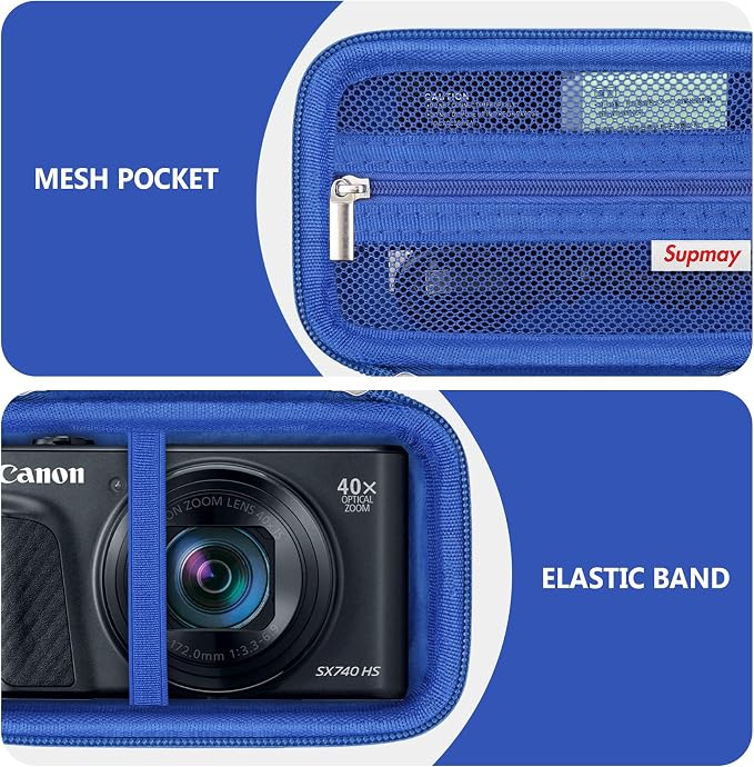 Hard Carrying Case for Canon PowerShot SX740 HS/ SX730 HS/ SX720 HS/ SX620 HS/