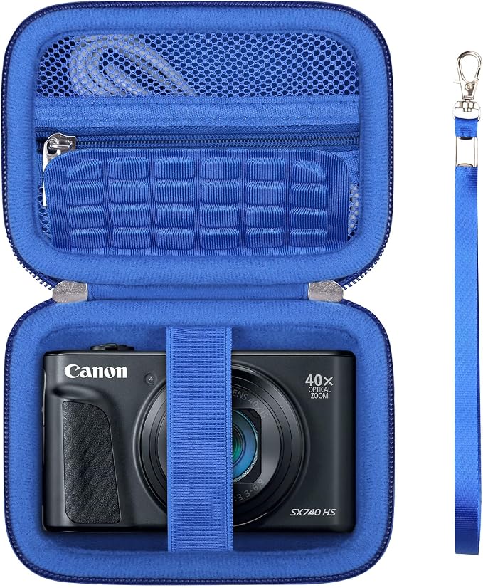 Hard Carrying Case for Canon PowerShot SX740 HS/ELPH 360 HS/ SX730 HS/ SX720