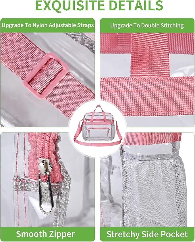 MAY TREE Clear Vinyl Tote Bag