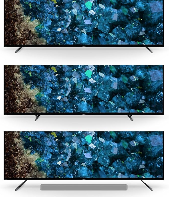 Sony OLED 77 inch BRAVIA XR A80L Series 4K Ultra HD TV: Smart Google TV with Dolby Vision HDR and Exclusive Gaming Features for The PlayStation® 5 XR77A80L- 2023 Model,Black
