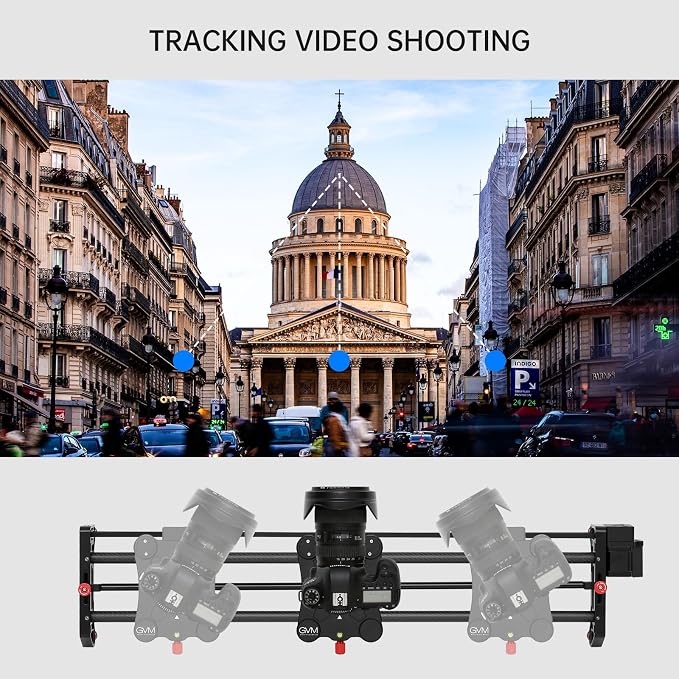 GVM Carbon Fiber Motorized Camera Slider