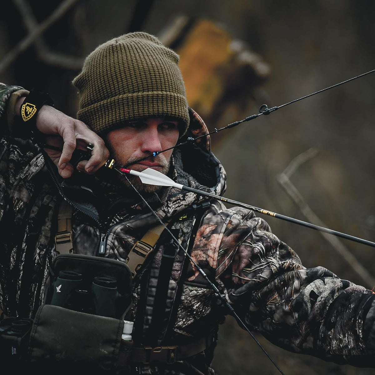 TAC Vanes Hybrid Archery Vanes - Enhanced Stability for Bowhunting & Recreational Shooting